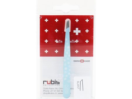 Rubis Tweezers Classic - # L. Blue Snowflakes Discount