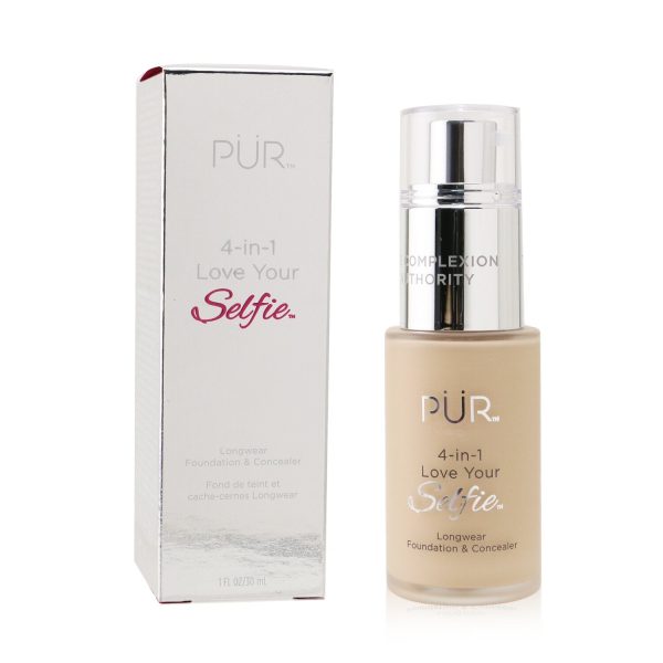 PUR (PurMinerals) 4 in 1 Love Your Selfie Longwear Foundation & Concealer - #LP3 Bone (Very Fair Skin With Pink Undertones)  30ml 1oz For Sale