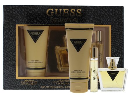 Guess Guess Seductive by Guess for Women - 3 Pc Gift Set 2.5oz EDT Spray, 0.5oz EDT Spray 6.7oz Body Lotion For Sale