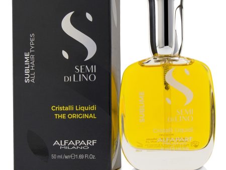 AlfaParf Semi Di Lino Sublime Cristalli Liquidi (All Hair Types)  50ml 1.69oz on Sale