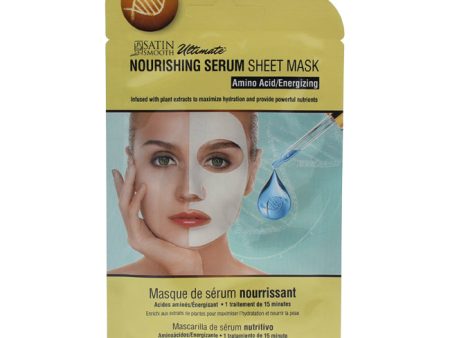 Satin Smooth Nourishing Serum Sheet Mask by Satin Smooth for Unisex - 0.84 oz Mask Sale