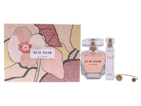 Elie Saab Elie Saab Le Parfum by Elie Saab for Women - 3 Pc Gift set 3oz EDT Spray, 10ml EDP Spray, bracelet Discount