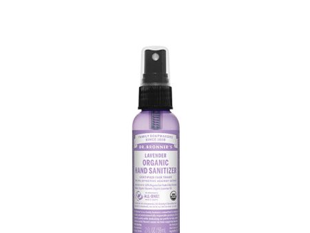 Dr. Bronner s Organic Hand Sanitizer Lavender 59ml x 12 Pack Hot on Sale