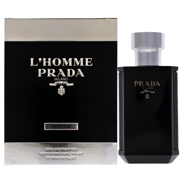 Prada LHomme Intense by Prada for Men - 1.7 oz EDP Spray Hot on Sale