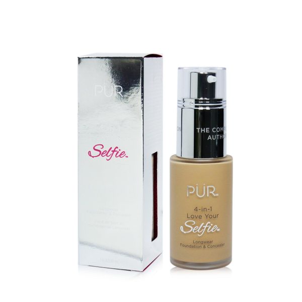 PUR (PurMinerals) 4 in 1 Love Your Selfie Longwear Foundation & Concealer - #TP1 Latte (Light Tan Skin With Pink Undertones)  30ml 1oz Discount