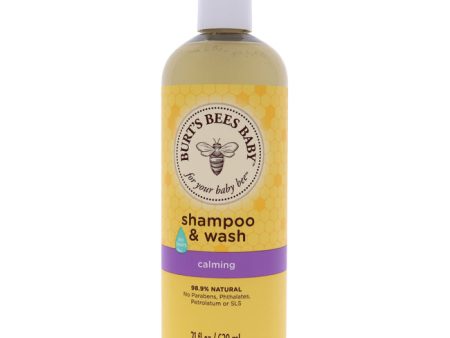 Burts Bees Baby Shampoo & Wash Calming by Burts Bees for Kids - 21 oz Shampoo and Body Wash on Sale