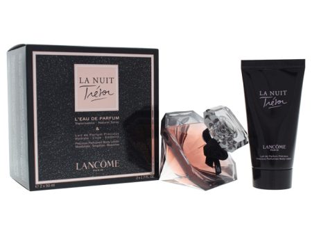 Lancome La Nuit Tresor by Lancome for Women - 2 Pc Gift Set 1.7oz LEau De Parfum, 1.7oz Precious Perfumed Body Lotion Sale