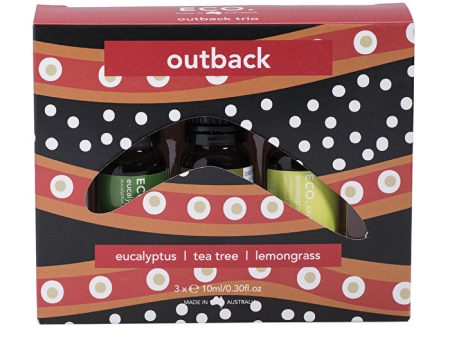 Eco Modern Essentials Aroma Essential Oil Trio Outback 10ml x 3 Pack Fashion