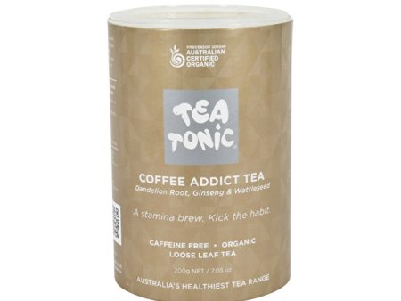 Tea Tonic Organic Coffee Addict Tea Tube 200g Hot on Sale