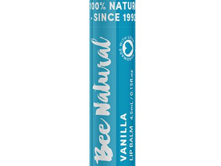 Bee Natural Lip Balm Stick Vanilla 4.5ml Hot on Sale