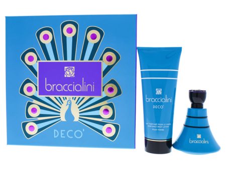 Braccialini Deco Pour Femme by Braccialini for Women - 2 Pc Gift Set 3.4oz EDP Spray, 6.8oz Body Lotion Sale