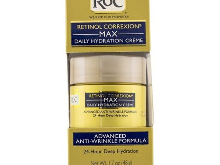 ROC Retinol Correxion Max Daily Hydration Cream 48g 1.7oz Online Sale