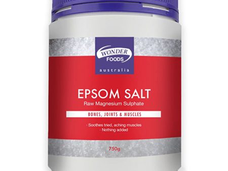 Wonder Foods Epsom Salt 750g Sale