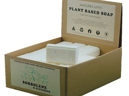 Clover Fields Natures Gifts Plant Based Soap Sorbolene & Glycerine 100g x 36 Display Hot on Sale