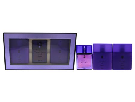 Ajmal Sacrifice by Ajmal for Women - 3 Pc Gift Set 1.7oz EDP Spray, 7.5oz Shower Gel, 7.5oz Body Lotion Online Hot Sale