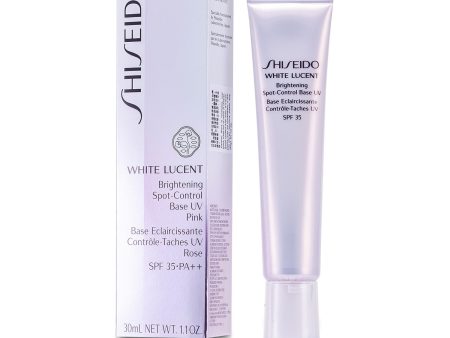 Shiseido White Lucent Brightening Spot Control Base UV SPF35 - Pink  30ml 1.1oz Online Hot Sale