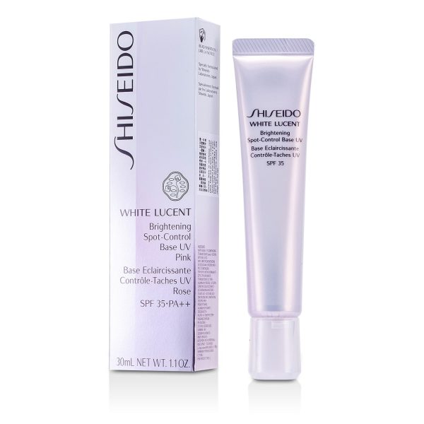 Shiseido White Lucent Brightening Spot Control Base UV SPF35 - Pink  30ml 1.1oz Online Hot Sale