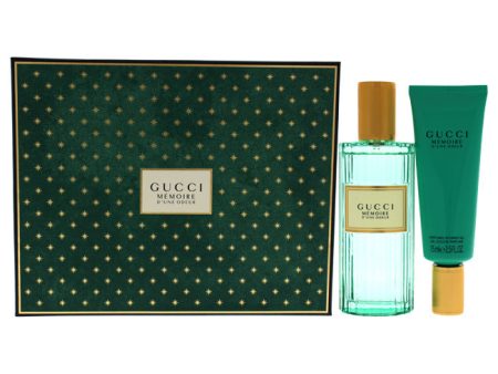 Gucci Memoire d une Odeur by Gucci for Women - 2 Pc Gift Set 3.3oz EDP Spray, 2.5oz Shower Gel Discount