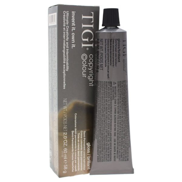 TIGI Colour Gloss Creme Hair Color - # 7 32 Golden Violet Blonde by TIGI for Unisex - 2 oz Hair Color For Discount