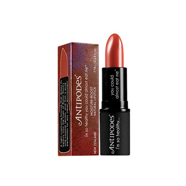 Antipodes Moisture-Boost Natural Lipstick Boom Rock Bronze 4g Discount