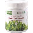 Absolute Green Certified Organic Green Tea Powder 150g Online now