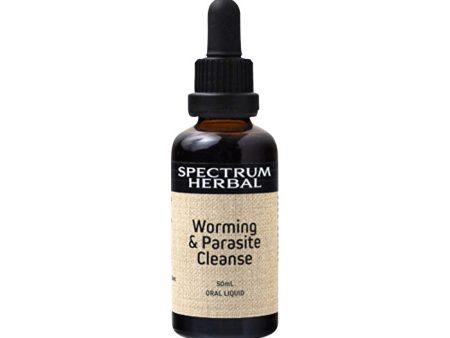 Spectrum Herbal Worming & Parasite Cleanse Oral Liquid 50ml Fashion