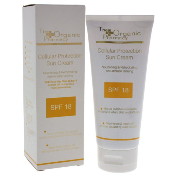 The Organic Pharmacy Cellular Protection Sun Cream SPF 18 by The Organic Pharmacy for Women - 3.3 oz Sunscreen Online