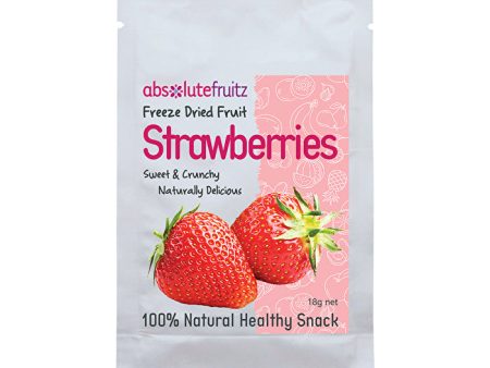 Absolute Fruitz AbsoluteFruitz Freeze Dried Whole Strawberries 18g Online now