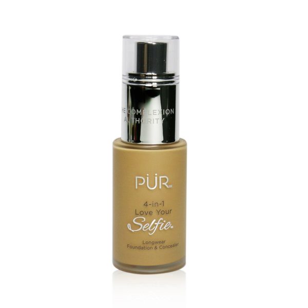 PUR (PurMinerals) 4 in 1 Love Your Selfie Longwear Foundation & Concealer - #MG7 Beige (Golden Medium Skin With Golden Undertones)  30ml 1oz on Sale