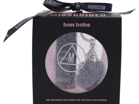 Missguided Boss Babe by Missguided for Women - 2 Pc Mini Gift Set 10ml EDP Spray, Mini Pom Pom Keyring Sale