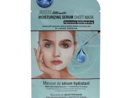 Satin Smooth Moisturizing Serum Sheet Mask by Satin Smooth for Unisex - 0.84 oz Mask For Cheap