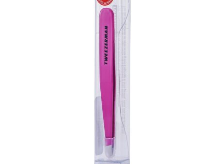 Tweezerman Slant Tweezer - Pretty In Pink Supply