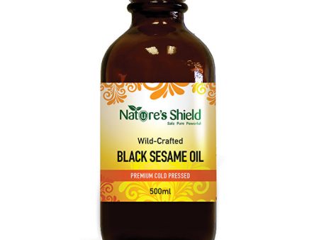 Nature s Shield Wild-Crafted Black Sesame Oil 500ml For Discount