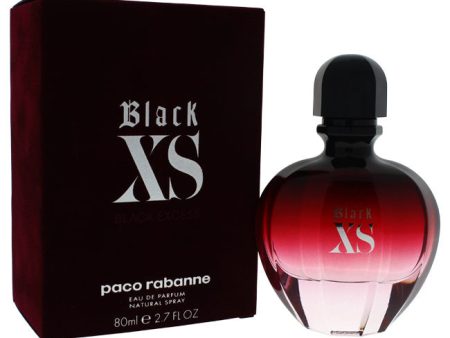 Paco Rabanne Black XS by Paco Rabanne for Women - 2.7 oz EDP Spray Online now