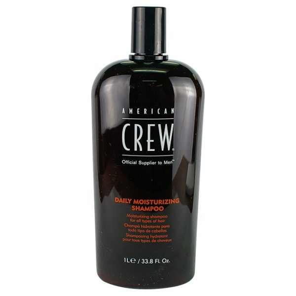 American Crew Men Daily Moisturizing Shampoo (For All Types of Hair) 1000ml 33.8oz on Sale