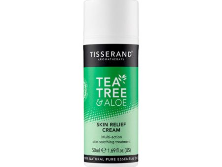 Tisserand Tea Tree & Aloe Skin Relief Cream 50ml on Sale