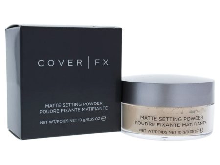 Cover FX Matte Setting Powder - Light by Cover FX for Women - 0.35 oz Powder Sale