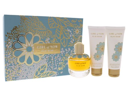 Elie Saab Girl Of Now by Elie Saab for Women - 3 Pc Gift Set 1.6oz EDP Spray, 2.5oz Shower Gel, 2.5oz Body Lotion Online