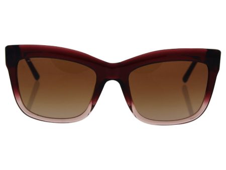 Burberry Burberry BE 4207 3553 13 - Bordeaux Gradient Pink by Burberry for Women - 56-20-140 mm Sunglasses For Sale