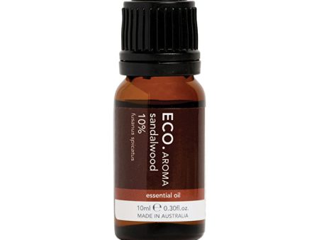 Eco Modern Essentials Aroma Essential Oil Dilution Sandalwood (10%) in Grapeseed 10ml on Sale