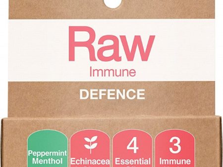 Amazonia Raw Immune Defence Peppermint Menthol Spray 20ml Hot on Sale