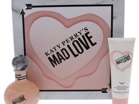 Katy Perry Mad Love by Katy Perry for Women - 2 Pc Gift Set 3.4oz EDP Spray, 2.5oz Body Lotion Sale