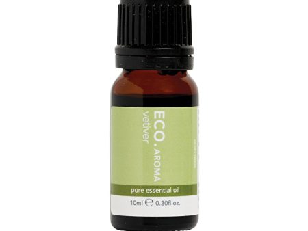 Eco Modern Essentials Aroma Essential Oil Vetiver 10ml Supply