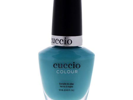 Cuccio Colour Nail Polish - Aquaholic by Cuccio for Women - 0.43 oz Nail Polish Supply