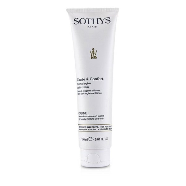 Sothys Clarte & Comfort Light Cream - For Skin With Fragile Capillaries 150ml 5.07oz Online Hot Sale