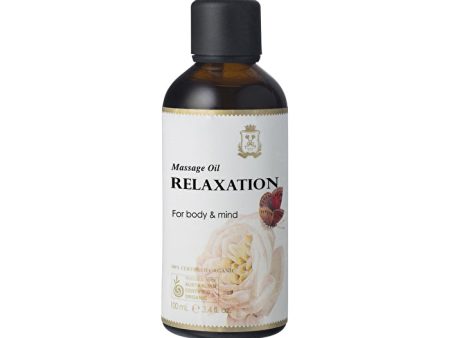 Ausganica 100% Certified Organic Massage Oil Relaxation (For Body & Mind) 100ml Fashion