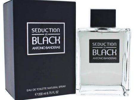 Antonio Banderas Seduction In Black by Antonio Banderas for Men - 6.75 oz EDT Spray Fashion