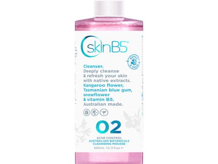 SkinB5 Acne Control Australian Botanicals Cleansing Mousse 500ml Online Sale