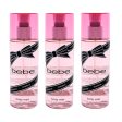 Bebe Bebe Silver by Bebe for Women - 8.4 oz Body Mist - Pack of 3 Online