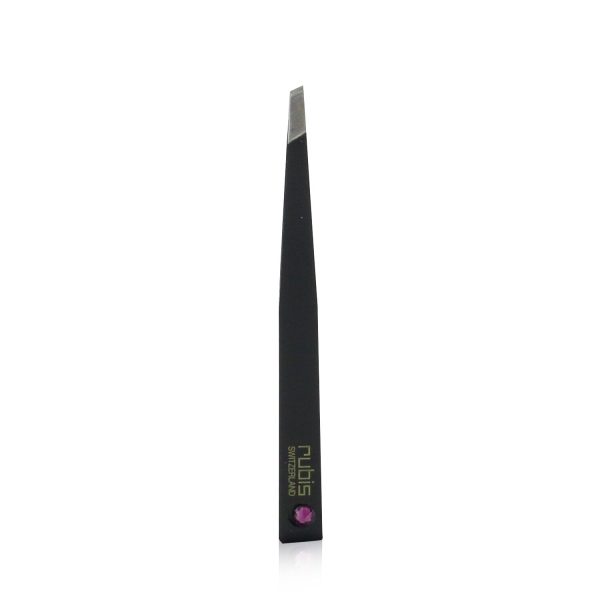 Rubis Tweezers Classic Swarovski - # Black With Diamond Swarovski Gem Fashion